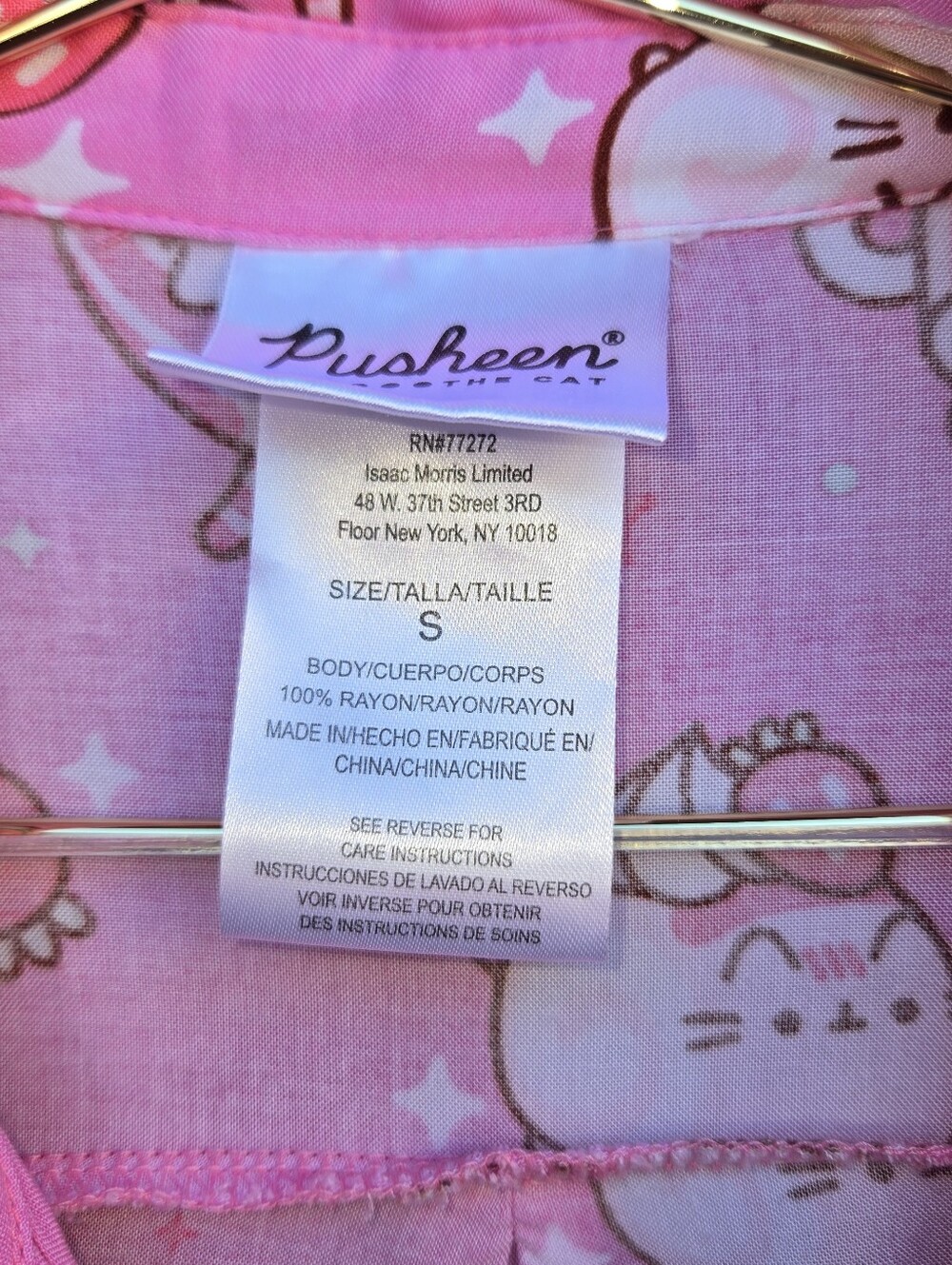 Pusheen Sweet Treats Button Up - Picture 4 of 5
